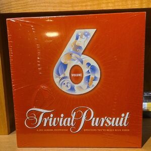 Trivial Pursuit Vintage Volume 6 Board Game - Still In Original Unopened Plastic